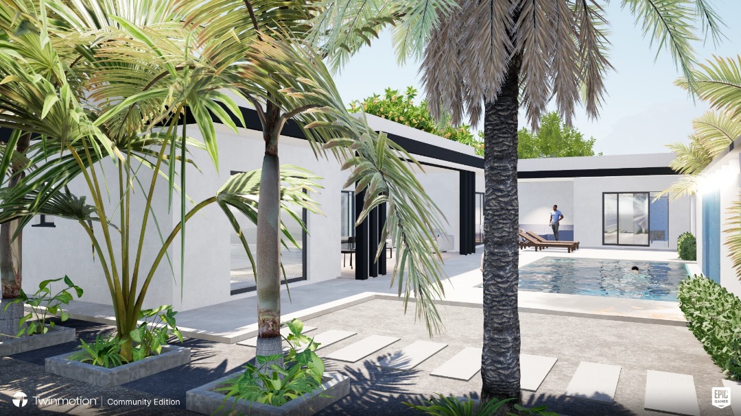 A CONSTRUIRE Villa sur terrain de 1500 m avec piscine 
